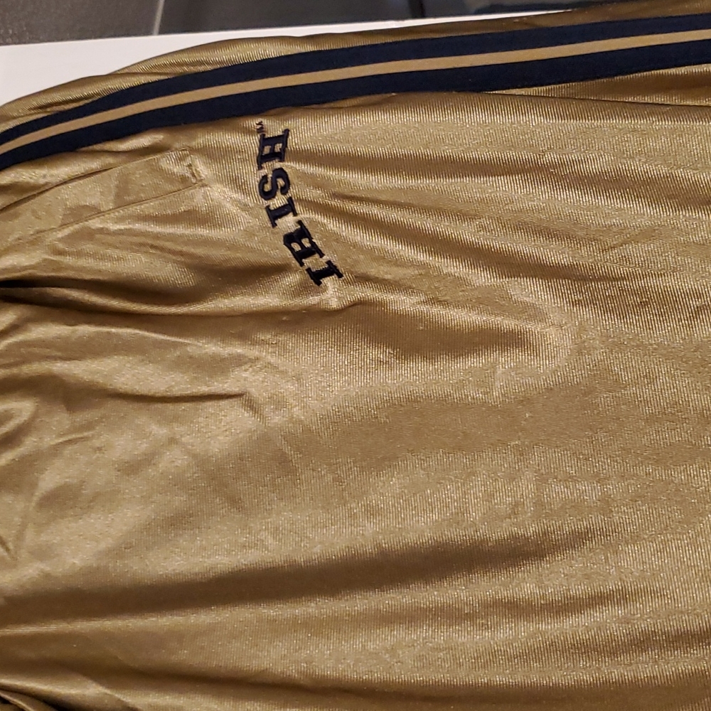A reversible pair of 5XL Russell Athletic Notre Dame basketball warmup pants - Picture 4 of 4